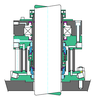 Double Agitator Seal Drawing | Cosmos Seals
            class=
